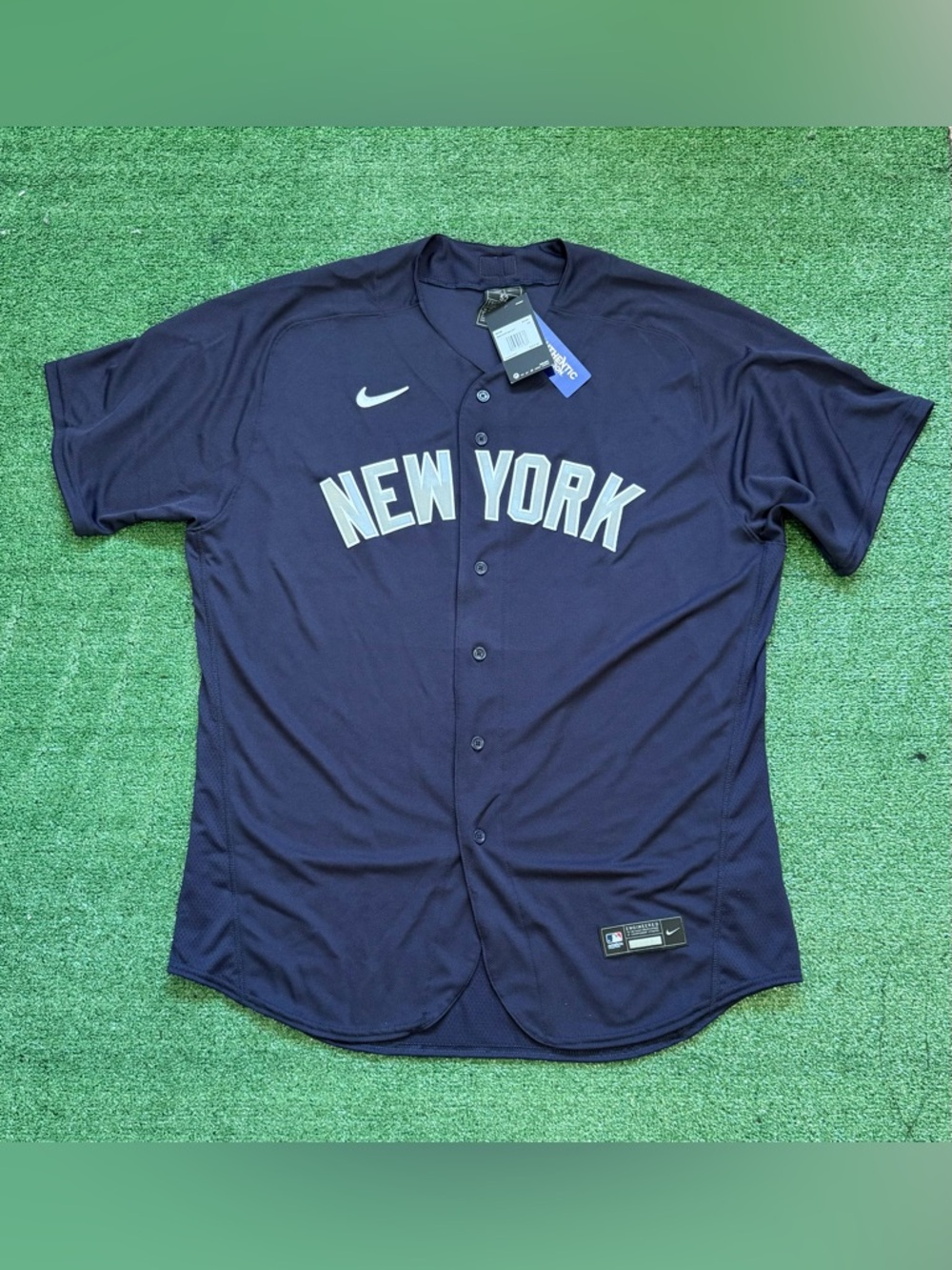 Nike Authentic New York Yankees Baseball Jersey Size 52 MSRP $260